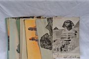 21 X Early 29th Century Poscards of Egypt and India