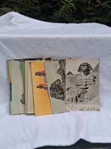 21 X Early 29th Century Poscards of Egypt and India