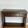 Solid Wood Console Table with Matching Mirror Image 5