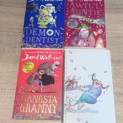David Walliams  4 Book Bundle - Great Condition