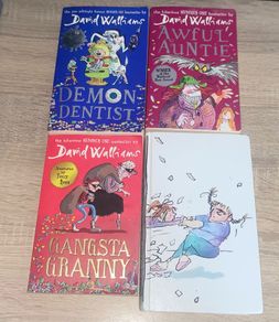 David Walliams  4 Book Bundle - Great Condition