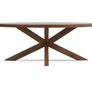 Scandinavian Oval Oak Dining Table 200cm Brand New Image 2