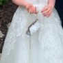 Ivory communion dress Image 5