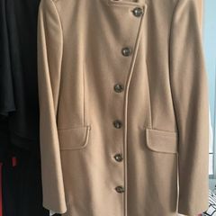 Camel coat size 10