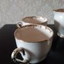 VINTAGE Arklow Pottery Cream Jug  and Coffee Cups Image 2