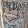 Your life Your Fashion True Love grey printed top size UK14/16 EU42/44 Postage included Image 2