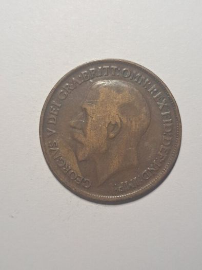 Uk 1 penny coin