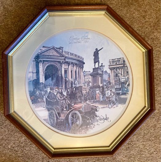 Six Robert D. Beattie historic prints of Dublin City