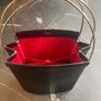 Cartier Trinity Hand Bag Leather Black Image 3