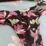 Brazilian Tropical Floral Asymmetric One-Shoulder Bikini Set Image 9