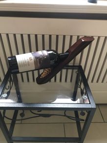 Wooden Balanced Wine Holder