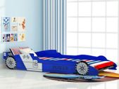 Childrens Race Car Bed 90x200 cm Blue