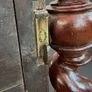 Antique Victorian Flamed Mahogany Barley Twist Dressing Table Mirror Image 3