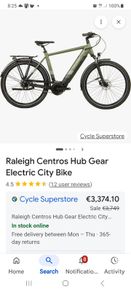 Touring bike