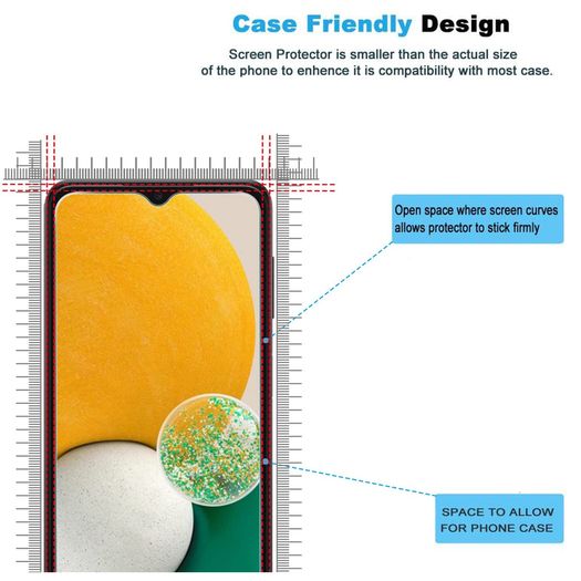 For Samsung Galaxy A13 5G Tempered Glass Screen Protector Saver Cover New - FHT12SMTG