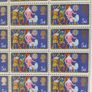 Sheets of Vintage UK Postage Stamps Image 9