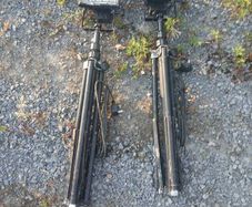230v tripod halogen lights