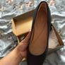 Clarks Navy Court Shoes Image 2
