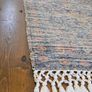 Art Carpet Kilim Collection Blue Floral Rug 135 x 68cm Image 3