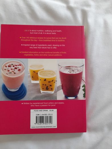 Juices book, brand new