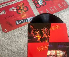 Vinyl Record Eagles Live