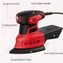 BRAND NEW 200W Mouse Sander 1.6A 12500RPM Sander With 20Pcs Sanding Papers Power Tools For Polishing Small Areas Refinishing Paint Image 2