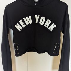 bluezoo cropped hoodie