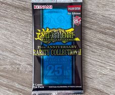 Yu-Gi-Oh! 25th Anniversary Rarity Collection II Unweighted 1st Edition English Booster Pack Card