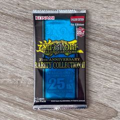 Yu-Gi-Oh! 25th Anniversary Rarity Collection II Unweighted 1st Edition English Booster Pack Card
