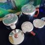 vintage Sona  tea set with biscuit barrel Image 3