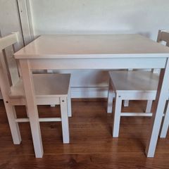 Ikea Kritter Children's Table and 2 Chairs