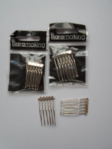 Metal Hair combs.Jewellery making supplies,Craft supplies.,hair accessories