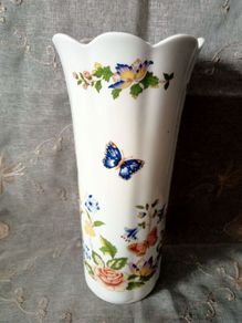 Aynsley Cottage Garden Fine Bone China  Vase