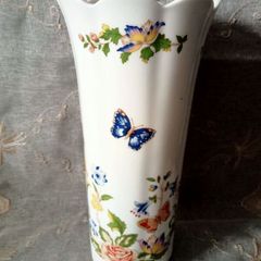 Aynsley Cottage Garden Fine Bone China  Vase