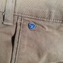 Mens BRUHL stretch plus trousers jeans chinos pants brown stretchy Size 40 regular W40 L27 Image 8