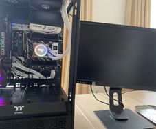 RTX 3080 Gaming Workstation PC (18 Core Xeon) (128GB RAM) (256GB Nvme SSD) (Thermaltake 900 Glass Case)