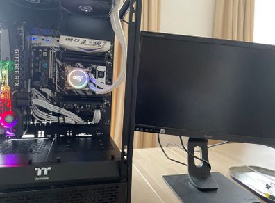 RTX 3080 Gaming Workstation PC (18 Core Xeon) (128GB RAM) (256GB Nvme SSD) (Thermaltake 900 Glass Case)