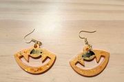 Handmade Halloween Pumpkin Earrings