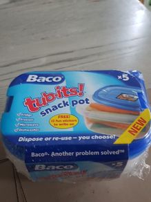 Snack Pot containers