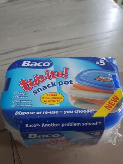 Snack Pot containers