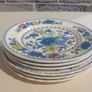 Beautiful Masons Patent Ironstone Set of Six Bread and Butter Plates in the Regency Pattern, Circa 1940 to 1950 Image 5