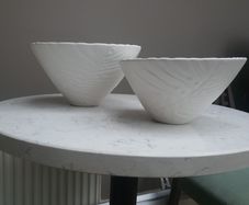 Two Ceramic Salad Bowls