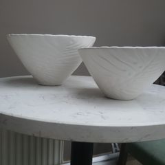 Two Ceramic Salad Bowls