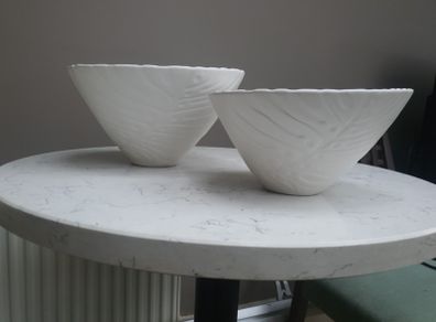 Two Ceramic Salad Bowls