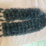 Grey scarf fur imitation Postage included Image 4