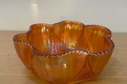 Vintage iridescent carnival glass c1940