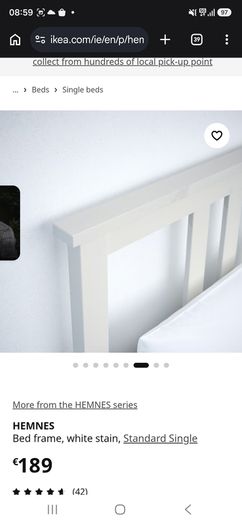 ikea single bed