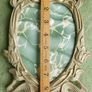 Vintage Botanical Brass Photo Frame Image 8