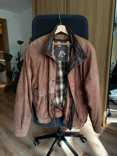 Vintage Leather Jacket - Size L