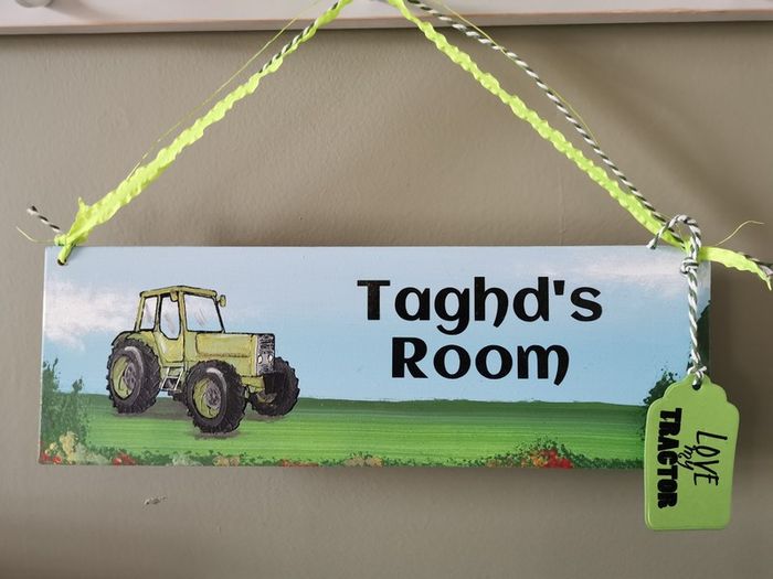 Handmade Personalised Bedroom Signs